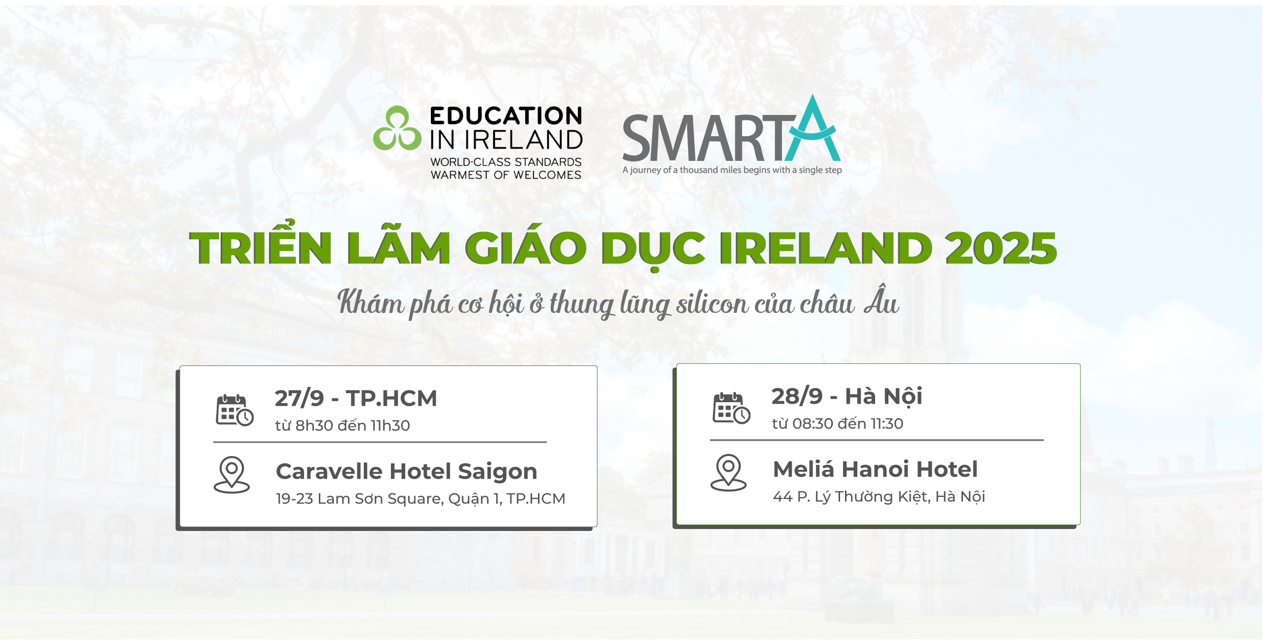 Triển lãm du học Ireland 2025