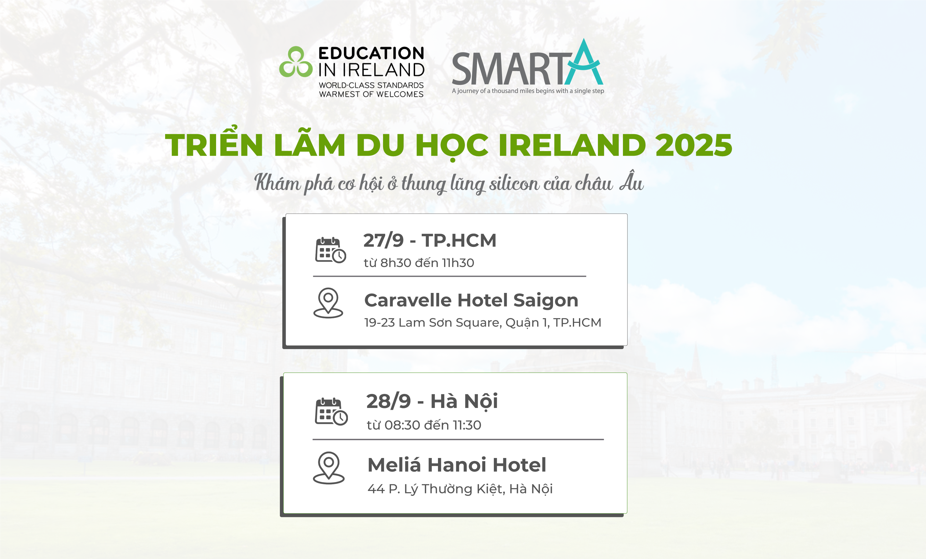 Triển lãm du học Ireland 2025