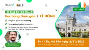 Học bổng ngành Dược tại UCC, Ireland