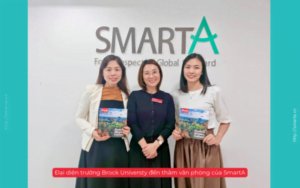 Brock University đến thăm văn phòng SmartA