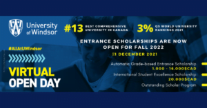 Học bổng UWindsor