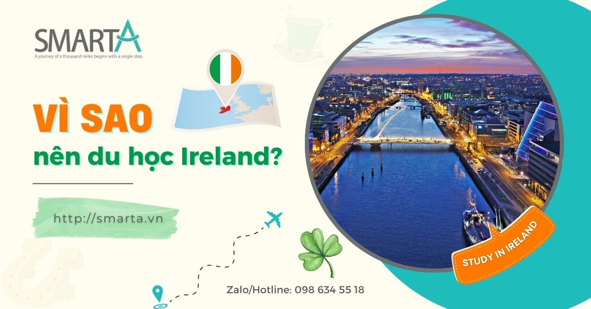 vi sao nen du hoc ireland