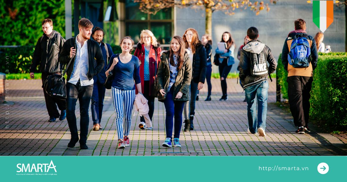 du học sinh làm việc tại Ireland