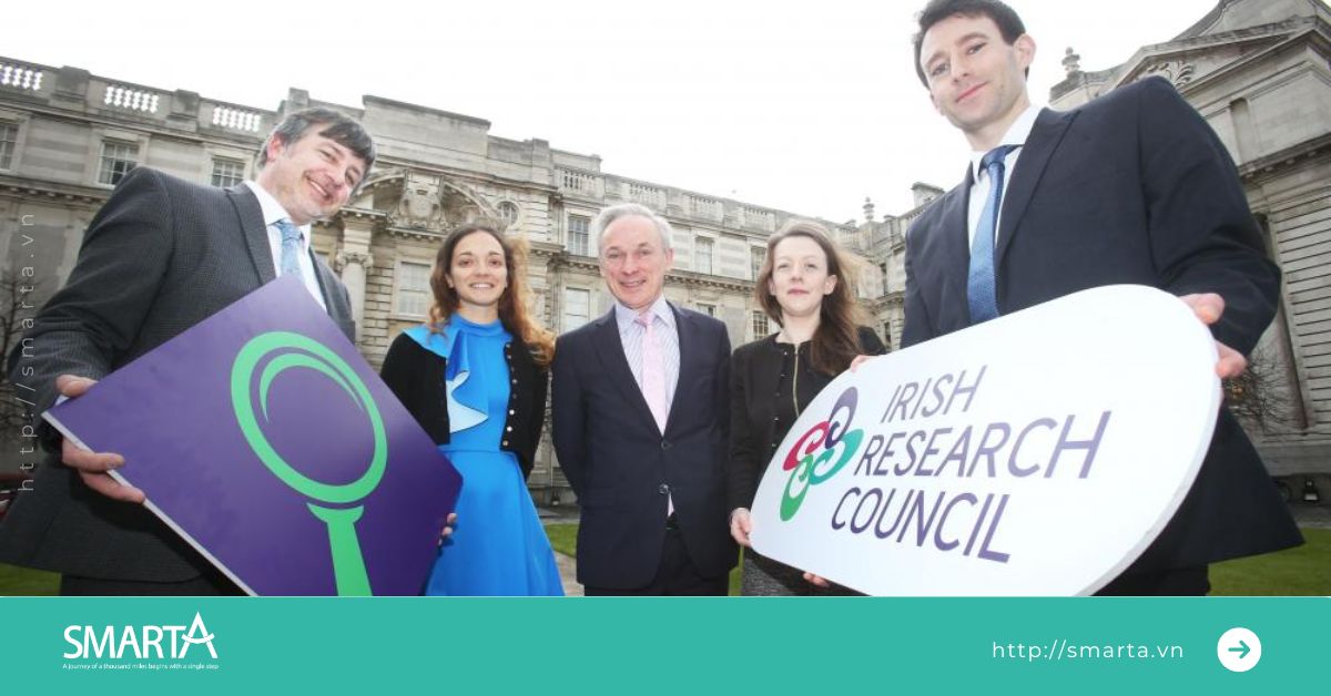 Học bổng Irish Research Council có tính cạnh tranh cao