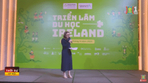 Đại sứ Ireland phát biểu tại Triển lãm du học Ireland 2025 SmartA
